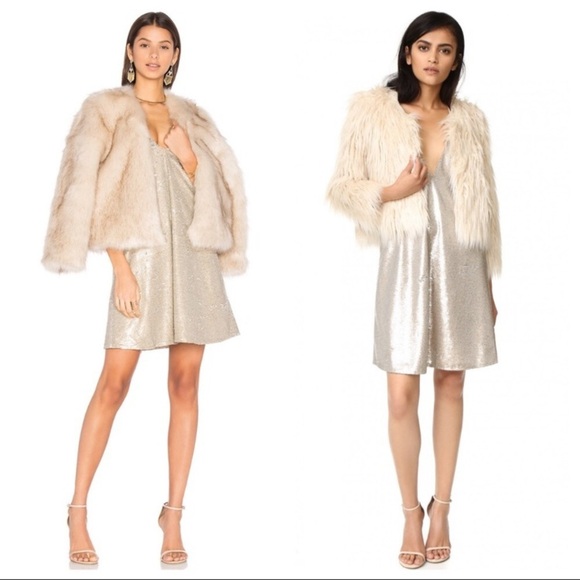 NWT THE JETSET DIARIES Gold Diamond Sequin Mini Dress - Picture 3 of 16